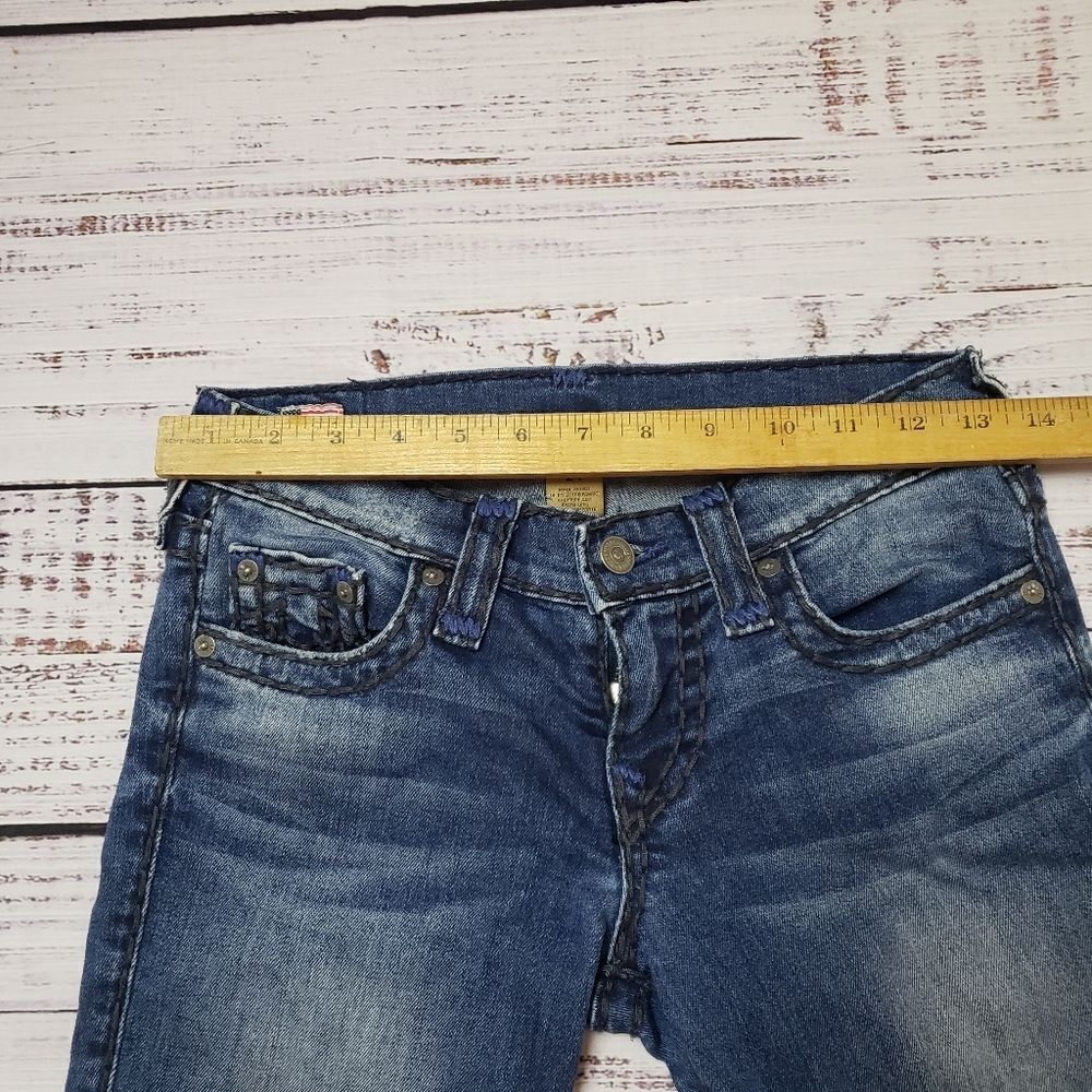 True Religion Cora Super T Slim Straight Jean 24 - Picture 13 of 13